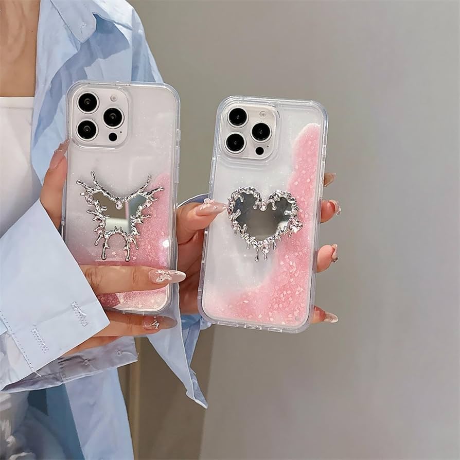 Amazon.co.jp: ピンクの液体クイックサンドグリッター